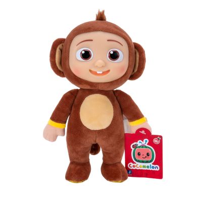 CoComelon 8-Inch JJ Monkey Little Plush Themed - Inspired by Their Favourite Show - Toys for Preschoolers