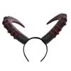 BBABBT Girls Halloween Devil Horns Headband, Devil Horn Hair Accessories Prom Headband for Masquerade Carnival Halloween view 2