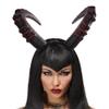 BBABBT Girls Halloween Devil Horns Headband, Devil Horn Hair Accessories Prom Headband for Masquerade Carnival Halloween view 3