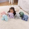 Apricot Lamb Toys Plush Green Bunny Rabbit Stuffed Animal with Fluffy Soft Ears (Green Bunny, 8 Inches) view 3