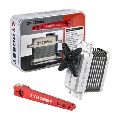 RC Servo Motor 402034mm 25T 16-23KG Torque Digital Servo Corelessmotor Servo for 64-74 Inch RC Plane