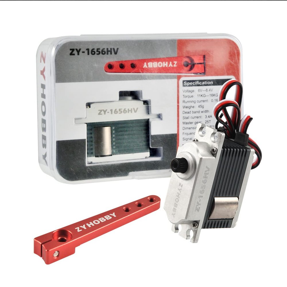 RC Servo Motor 35.81535.3mm 25T 11KG-16KG Torque Digital Servo Corelessmotor Servo for 55-60 Inch RC Plane
