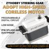 RC Servo Motor 402038mm 28-35KG Torque Digital Servo Corelessmotor Servo for 74-91 Inch RC Plane view 3