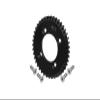 GPM For Losi 1:10 Lasernut U4 Tenacity LOS03028 / Tenacity DB Pro LOS03027V2 Upgrade Parts Harden Steel #45 Spur Gear 41T - 5Pc Set Black view 1
