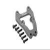 GPM For Losi 1/10 Lasernut U4 Tenacity LOS03028 Upgrade Parts Aluminium Front Bumper Support Frame - 7Pc Set Gray Silver view 1