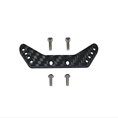 Carbon Fiber Rear Shock Tower For Tamiya 1/10 4WD TA08 PRO 58693-5Pc Set Black