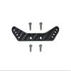 Carbon Fiber Rear Shock Tower For Tamiya 1/10 4WD TA08 PRO 58693-5Pc Set Black view 1