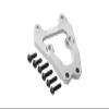 GPM For Losi 1/10 Lasernut U4 Tenacity LOS03028 Upgrade Parts Aluminium Front Bumper Support Frame - 7Pc Set Silver view 1