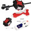 Bey Burst Gyro Toy Set with Arena Great Birthday Gift for Boys Children Kids 6 8 + Metal Fusion Attack Top Grip Blade Set with Battling Game Storage Box 8 Top Burst Gyros 3 two-way launcher 2 Handles view 3
