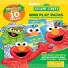 Bendon Sesame Street Mini Play Packs Goody Bag | Sesame Party Favors Goodie Bags | Includes Coloring Book, 2 Mini Crayons, and a Sticker | 10-Pack | Officially Licensed view 1