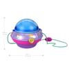 Polly Pocket Dolls and Accessories, Compact with 2 Micro Dolls, 15 Toy Pieces and 1 Fashion Piece, Double Play Space view 3