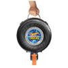 Hot Wheels Toy Monster Trucks Playset, Tire-Shaped Case Transforms into Race Course, 3 Trucks & 4 Cars in 1:64 Scale, Stunt Tire (Amazon Exclusive) view 3