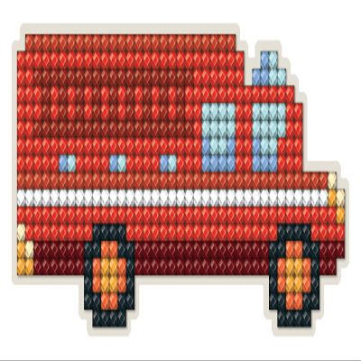 Diamond Magnet KIT Firetruck