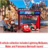 Mattel Disney and Pixar Cars Vehicle Set of 5 Collectible Character Toy Cars & Tool Cart, Inspired by World Grand Prix from Cars 2 view 2