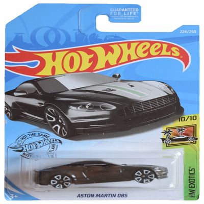 Hot Wheels Aston Martin DBS, [Black] 224/250 Exotics 10/10