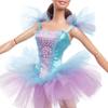 Barbie Signature Doll, Ballet Wishes Posable Brunette With Ballerina Costume, Tutu, Tiara and Pointe Shoes view 4
