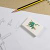 Azeeda 2 x 45mm 'Flying Green Dragon' Erasers/Rubbers (ER00028358) view 2