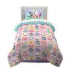 DreamWorks Gabby's Dollhouse Cakey, MerCat And Pandy Kids Bedding Super Soft Comforter And Sheet Set, 4 Piece Twin Size, By Franco view 2