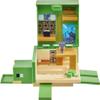 Mattel Minecraft Transforming Turtle Hideout, Authentic Pixelated Video-Game Role Play, Electronic, Action Toy to Create, Explore and Survive, Steve, Turtle, Collectible for Fans Age 6 Years and Older view 1