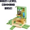 Mattel Minecraft Transforming Turtle Hideout, Authentic Pixelated Video-Game Role Play, Electronic, Action Toy to Create, Explore and Survive, Steve, Turtle, Collectible for Fans Age 6 Years and Older view 3