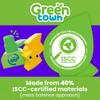 MEGA BLOKS Fisher-Price Toddler Building Blocks, Green Town Charge & Go Bus with 34 Pieces, 2 Figures, Kids Age 1+ Years view 3