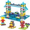 PicassoTiles 512 PCs Grand Playset Magnetic Tiles and Building Block Combo Creative Buildings & Figures Such as Bridges Hearts Unique Characters & More Educational STEM Toys Learning Activity Ages 3+ view 1