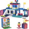 PicassoTiles 512 PCs Grand Playset Magnetic Tiles and Building Block Combo Creative Buildings & Figures Such as Bridges Hearts Unique Characters & More Educational STEM Toys Learning Activity Ages 3+ view 3