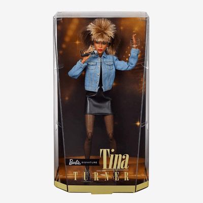Barbie Signature Tina Turner Barbie Doll in 90s Fashion and Accessories with Microphone Accessory, Gift for Collectors