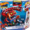Hot Wheels Toy Car Track Set City Scorpion Flex Attack & 1:64 Scale Police Vehicle, Bendable Tail Extends 2.6 Ft., Connects to Other Sets view 1