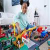 Hot Wheels City Toy Car Track Set, Downtown Car Park Playset with 1:64 Scale Vehicle, 4 Levels, Working Lift & Exit Chute view 2