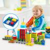PicassoTiles Magnetic Building Blocks Brick Tiles STEM Creative Magnet Tiles Add Ons Set Construction Toy Socket Spikes Accessory Toys Educational Imaginative Learning Kit Stacking Set Toddlers Colors view 2