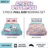 DreamWorks Gabby's Dollhouse Cakey, MerCat And Pandy Kids Bedding Super Soft Comforter And Sheet Set, 5 Piece Full Size, By Franco. view 3
