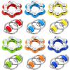 12 Pieces Fidget Toy Pack Flippy Chain Fidget Toy Six Roller Chain Fidgets and Flippy Chain Stress Relief Bike Chain Toys for Teens Adults Autism Anxiety Relief (Multiple Colors) view 1