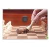 Wooden Chess Set 11.4 Foldable with Storage Travel Chess- Board Game- Beginners Kids Adults Teaching Tools ( Size : 11.4" ) view 4