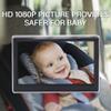 Baby Car Camera HD 5 Inch Monitor Car Mirror Infant Rear Facing Full View Clear Night Vision view 3