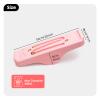 Kids Rocking Seesaw Balance Board with 5 Wooden Balls Sensory Training Rocking Board Balance Training Equipment Children Indoor Outdoor Activity Toy (Pink) view 2