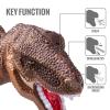 TEMI Large Dinosaur Toys for Kids 3-5, Tyrannosaurus with Mist Spray, Big Hollow Stored with 10 Small Dinosaur Figures, Light and Sound, Toddler Boy Toys 3-4, Birthday Gifts for Boys and Girls view 3