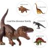 TEMI Large Dinosaur Toys for Kids 3-5, Tyrannosaurus with Mist Spray, Big Hollow Stored with 10 Small Dinosaur Figures, Light and Sound, Toddler Boy Toys 3-4, Birthday Gifts for Boys and Girls view 4