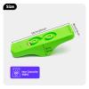 Kids Rocking Seesaw Balance Board with 5 Wooden Balls Sensory Training Rocking Board Balance Training Equipment Children Indoor Outdoor Activity Toy (Green) view 2