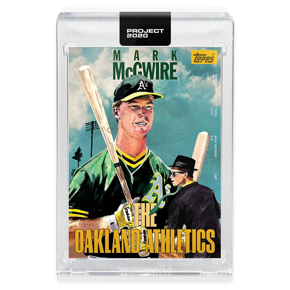 Topps Project 2020 Card 283-1987 Mark McGwire by Jacob Rochester