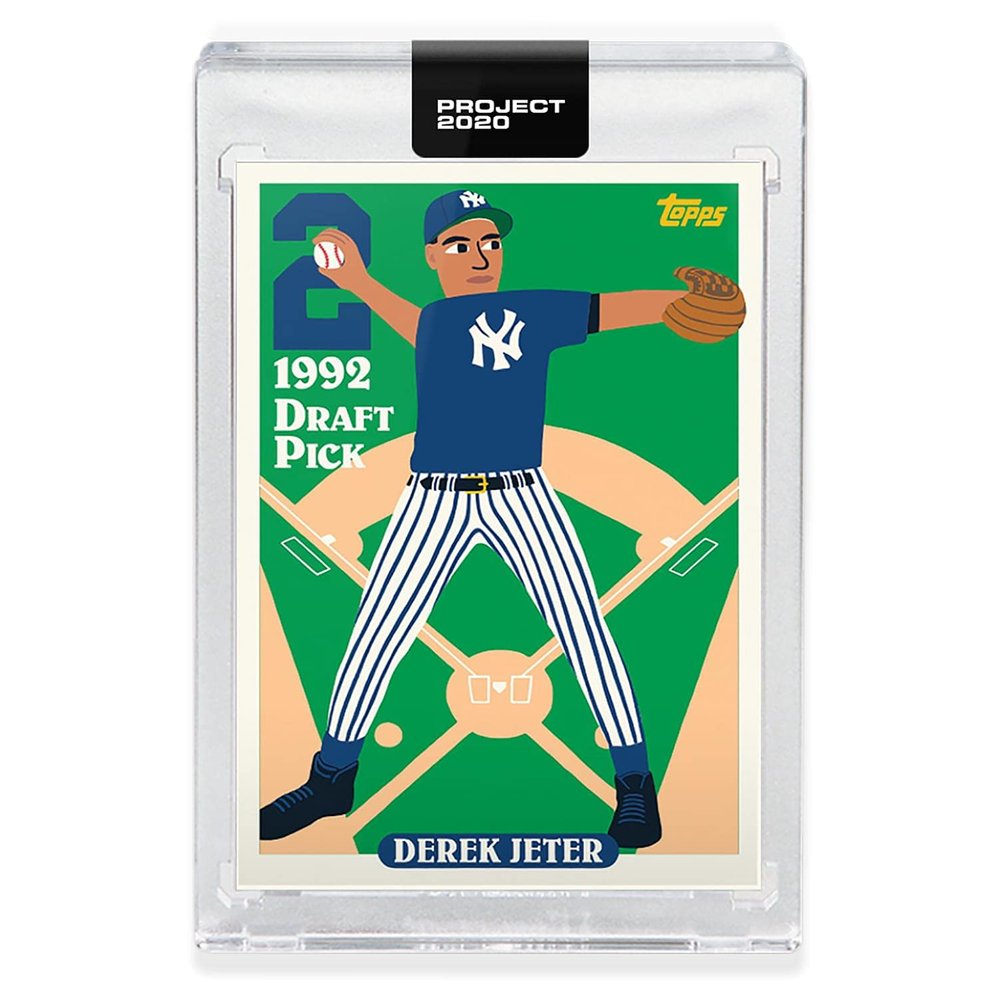 Topps Project 2020 Card 356-1993 Derek Jeter by Keith Shore