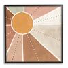 Desert Sun Rays Striped Polka Dot Pattern view 1
