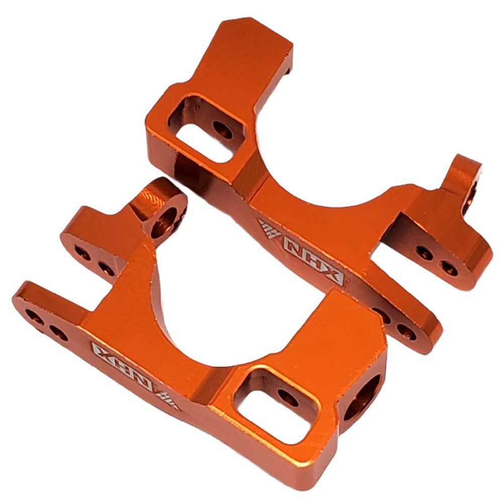 NHX RC Aluminum Front Caster Block : Slash 4x4 Stampede 4x4 Orange