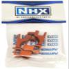 NHX RC Aluminum Front Caster Block : Slash 4x4 Stampede 4x4 Orange view 2
