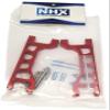 NHX RC Aluminum Front/Rear Upper Suspension Arms - Red for TRAXXAS 1/10 MAXX view 2