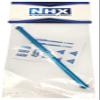 NHX Aluminum Main Drive Shaft Tamiya TT02 TT02B view 2