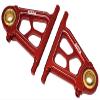 NHX RC Aluminum Front Lower Arm Set Red: Tamiya TT02 view 1