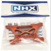 NHX RC Aluminum Front Shock Tower Set - Orange for Traxxas Slash 4x4 view 2