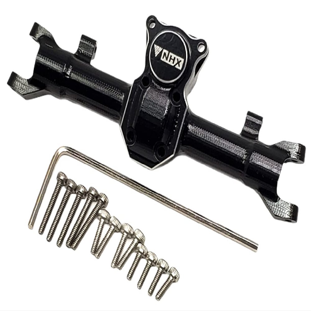 NHX RC Aluminum Front Axle Diff Housing with Cover : Axial SCX24