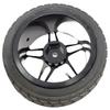 NHX 1/10 Tire w/Aluminum Rims Silver 2pcs Hex 12mm 4-TEC/RS4 view 3